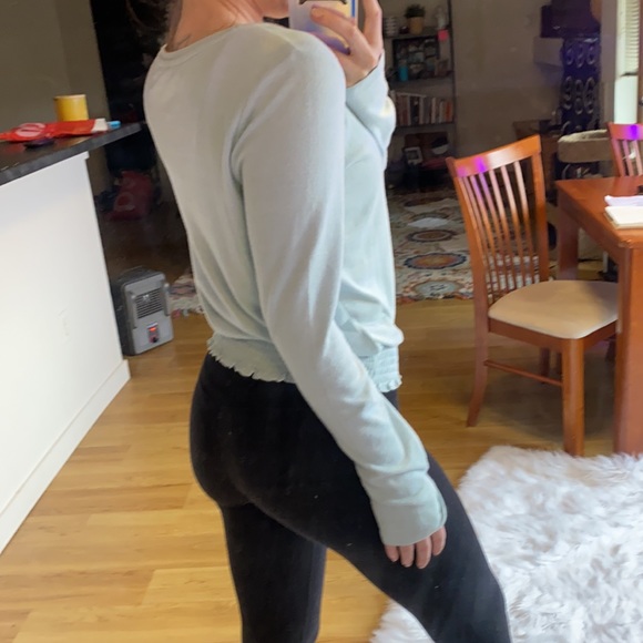 🌻[ so ] Super Soft Ruched Hemline Sweater - Picture 8 of 9